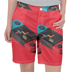 Gaming Console Video Women s Pocket Shorts by Grandong