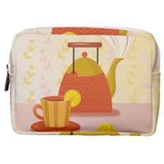 Tea Pot Cup Drawing Make Up Pouch (medium) by Grandong