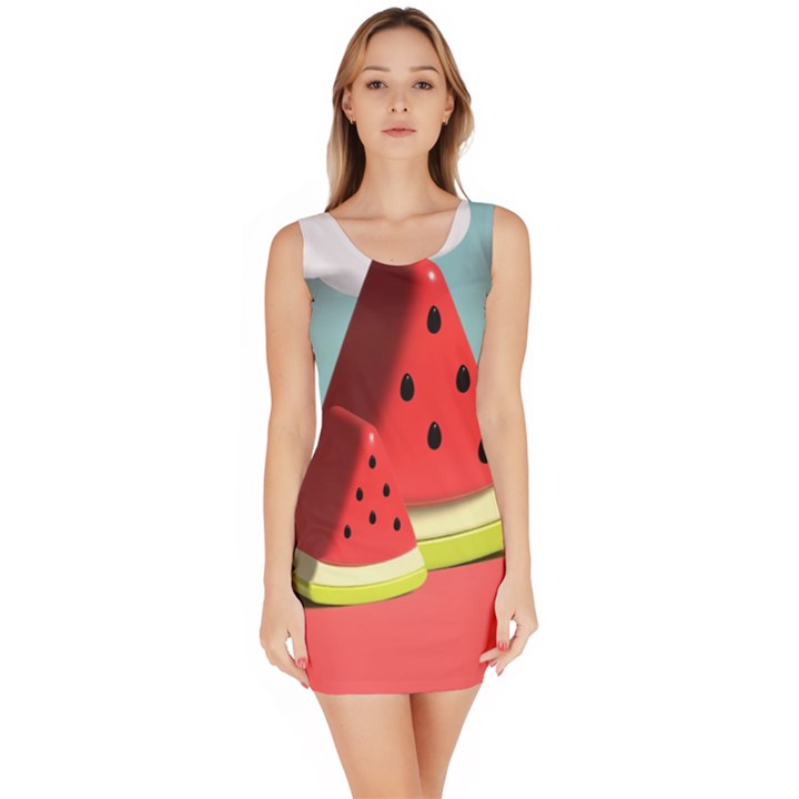 Strawberries Fruit Bodycon Dress