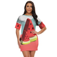 Strawberries Fruit Just Threw It On Dress by Grandong