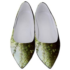 Branch Plant Shrub Green Natural Women s Low Heels by Grandong