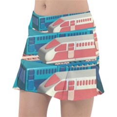 Bridge Transportation Train Toys Classic Tennis Skirt by Grandong