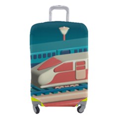 Bridge Transportation Train Toys Luggage Cover (small) by Grandong