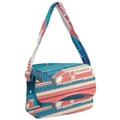 Bridge Transportation Train Toys Courier Bag by Grandong