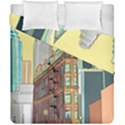 Building Urban Architecture Tower Duvet Cover Double Side (California King Size) View2