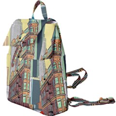 Building Urban Architecture Tower Buckle Everyday Backpack by Grandong