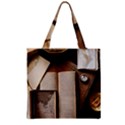 Generated Desk Book Inkwell Pen Zipper Grocery Tote Bag View2