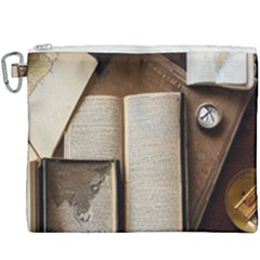 Generated Desk Book Inkwell Pen Canvas Cosmetic Bag (xxxl) by Grandong