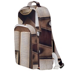 Generated Desk Book Inkwell Pen Double Compartment Backpack by Grandong