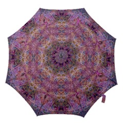 Fuchsia Intarsio Hook Handle Umbrellas (medium) by kaleidomarblingart