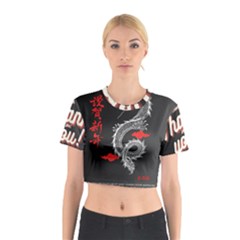 Dragon  Cotton Crop Top by Sonugujjar