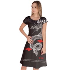 Dragon  Classic Short Sleeve Dress