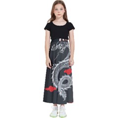 Dragon  Kids  Flared Maxi Skirt