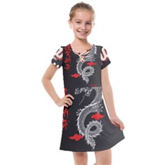 Dragon  Kids  Cross Web Dress by Sonugujjar