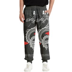 Dragon  Men s Elastic Waist Pants by Sonugujjar