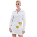 A Positive Sign Women s Long Sleeve Casual Dress View1