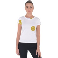 A Positive Sign Short Sleeve Sports Top  by 3147293