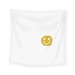 A Positive Sign Square Tapestry (small) by 3147293