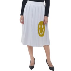 A Positive Sign Classic Velour Midi Skirt 