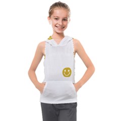 A Positive Sign Kids  Sleeveless Hoodie