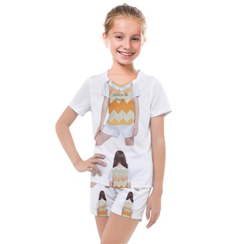 Screenshot 20230716 141722 Kids  Mesh Tee And Shorts Set by 3147318