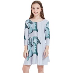 Img 20230716 151433 Kids  Quarter Sleeve Skater Dress