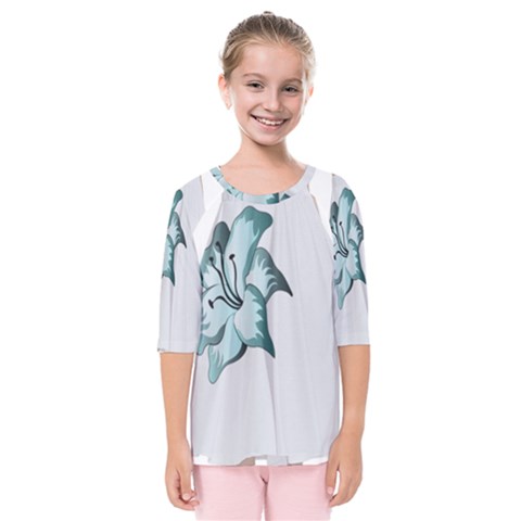 Skirt  Kids  Quarter Sleeve Raglan Tee by 3147318