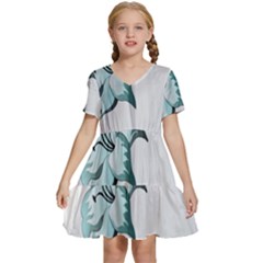 Img 20230716 151433 Kids  Short Sleeve Tiered Mini Dress