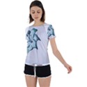 Shiva Back Circle Cutout Sports Tee View1