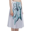 Shiva A-Line Full Circle Midi Skirt With Pocket View3