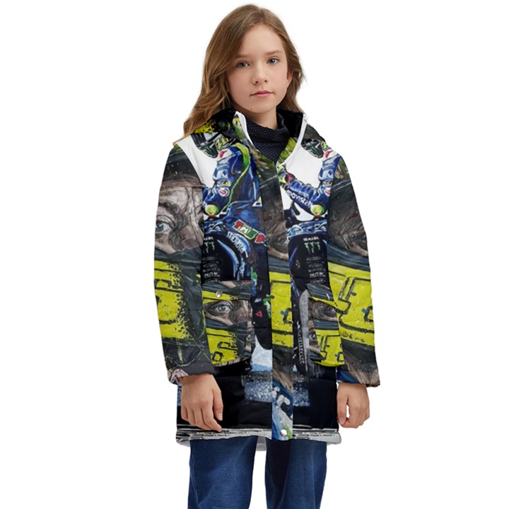 Download (1) D6436be9-f3fc-41be-942a-ec353be62fb5 Download (2) Vr46 Wallpaper By Reachparmeet - Download On Zedge?   1f7a Kids  Hooded Longline Puffer Jacket