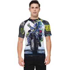 Download (1) D6436be9-f3fc-41be-942a-ec353be62fb5 Download (2) Vr46 Wallpaper By Reachparmeet - Download On Zedge?   1f7a Men s Short Sleeve Rash Guard by AESTHETIC1