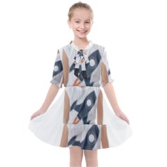 Img 20230716 195940 Img 20230716 200008 Kids  All Frills Chiffon Dress