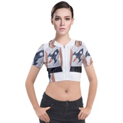 Img 20230716 195940 Img 20230716 200008 Short Sleeve Cropped Jacket by 3147330