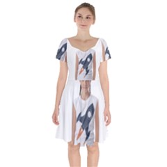 Img 20230716 195940 Img 20230716 200008 Short Sleeve Bardot Dress by 3147330