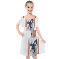 Img 20230716 195940 Img 20230716 200008 Kids  Cut Out Shoulders Chiffon Dress by 3147330