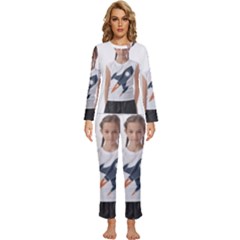 Img 20230716 195940 Img 20230716 200008 Womens  Long Sleeve Lightweight Pajamas Set