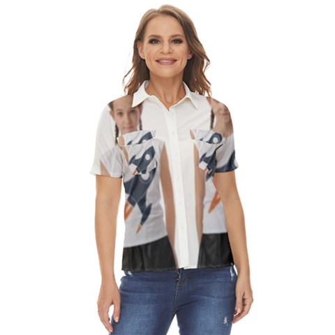 Img 20230716 195940 Img 20230716 200008 Women s Short Sleeve Double Pocket Shirt by 3147330