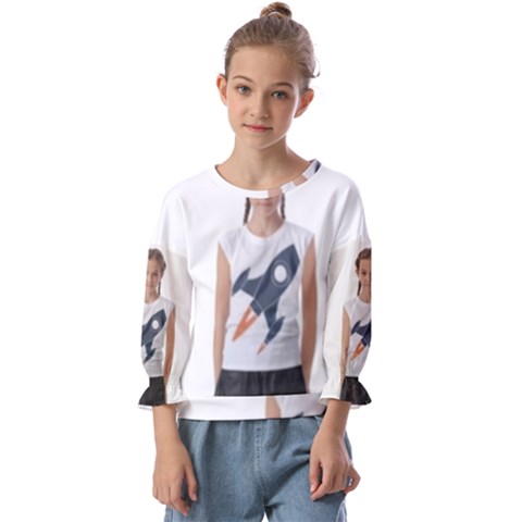 Img 20230716 195940 Img 20230716 200008 Kids  Cuff Sleeve Top by 3147330