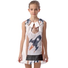 Img 20230716 195940 Img 20230716 200008 Kids  Pilgrim Collar Ruffle Hem Dress by 3147330