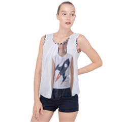 Img 20230716 195940 Img 20230716 200008 Bubble Hem Chiffon Tank Top by 3147330