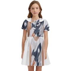 Img 20230716 195940 Img 20230716 200008 Kids  Bow Tie Puff Sleeve Dress by 3147330