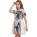 Img 20230716 195940 Img 20230716 200008 Kids  Bow Tie Puff Sleeve Dress View3