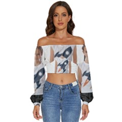 Img 20230716 195940 Img 20230716 200008 Long Sleeve Crinkled Weave Crop Top by 3147330