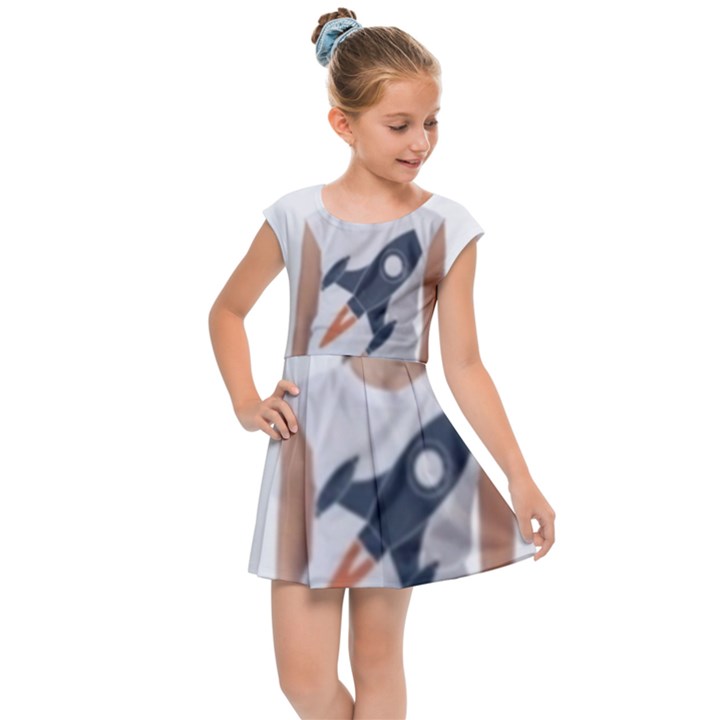 Img 20230716 195940 Img 20230716 200008 Kids  Cap Sleeve Dress