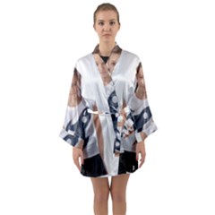 Img 20230716 195940 Img 20230716 200008 Long Sleeve Satin Kimono by 3147330