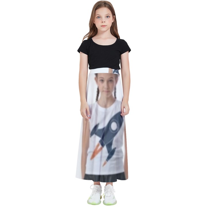 Img 20230716 195940 Img 20230716 200008 Kids  Flared Maxi Skirt