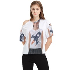 Img 20230716 195940 Img 20230716 200008 One Shoulder Cut Out Tee by 3147330