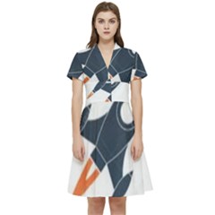 Img 20230716 190400 Img 20230716 190422 Short Sleeve Waist Detail Dress by 3147330