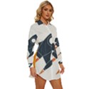 Img 20230716 190400 Img 20230716 190422 Womens Long Sleeve Shirt Dress View3